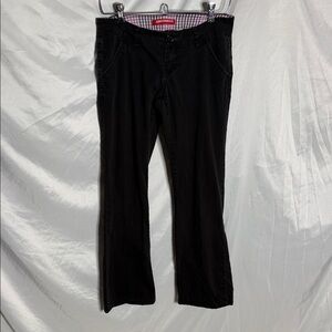 UNIONBAY Black Straight-Leg Casual Pants